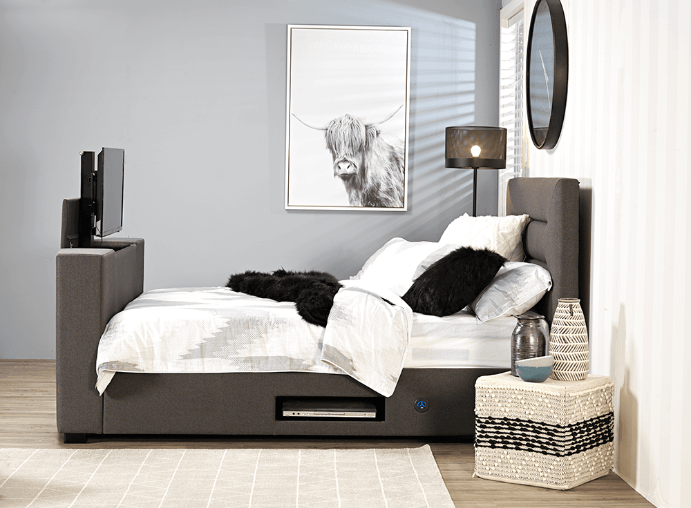 Evolution Fabric Queen Bed