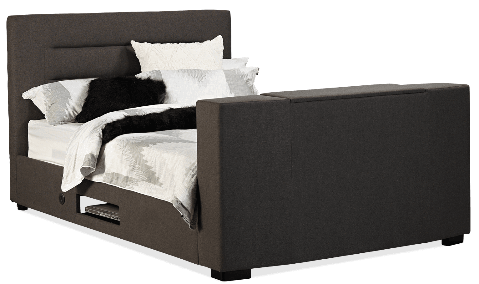 Evolution Fabric Queen Bed
