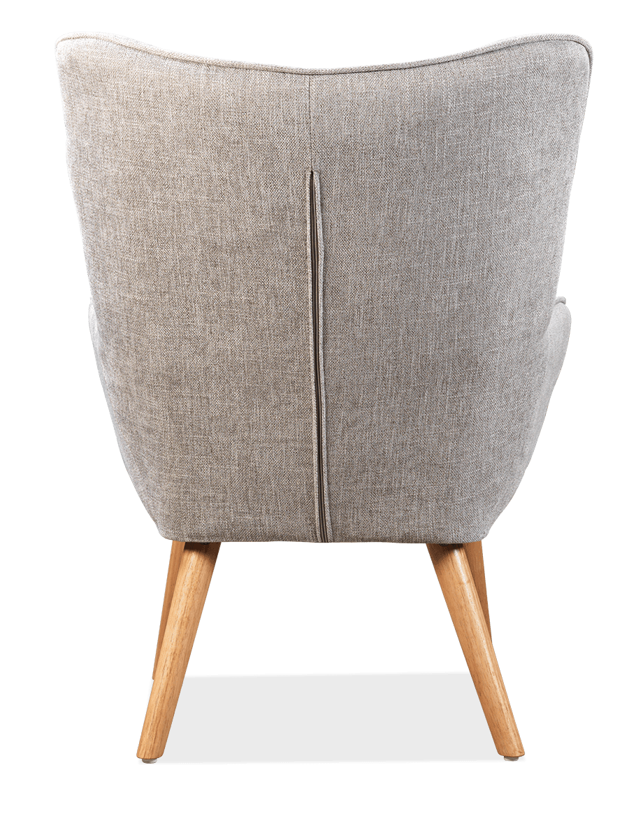 Tiffany Linen Accent Chair With Arms