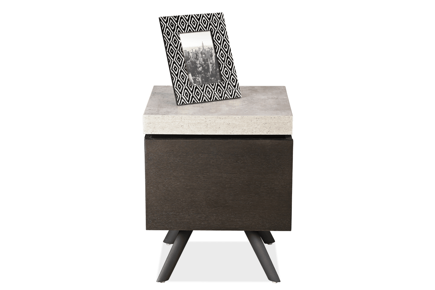 Manhattan MDF/Metal Square Lamp Table