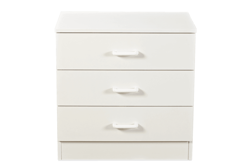Melamine Melamine 60cm 3 Drawer Chest