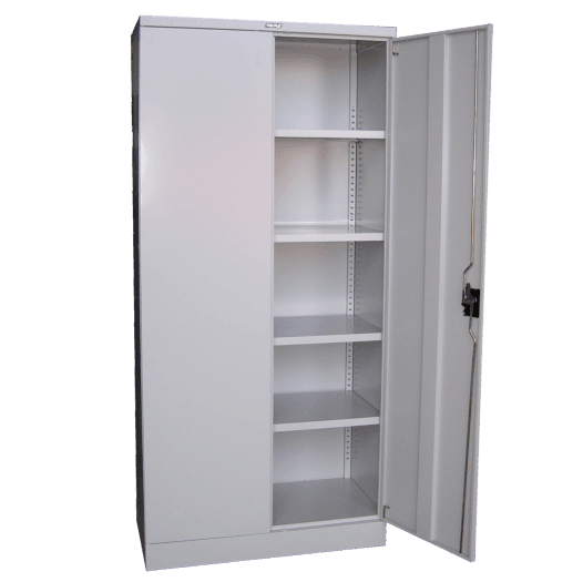 Ausfile Stationery 1830 High Adjustable 3 Shelves Cupboard