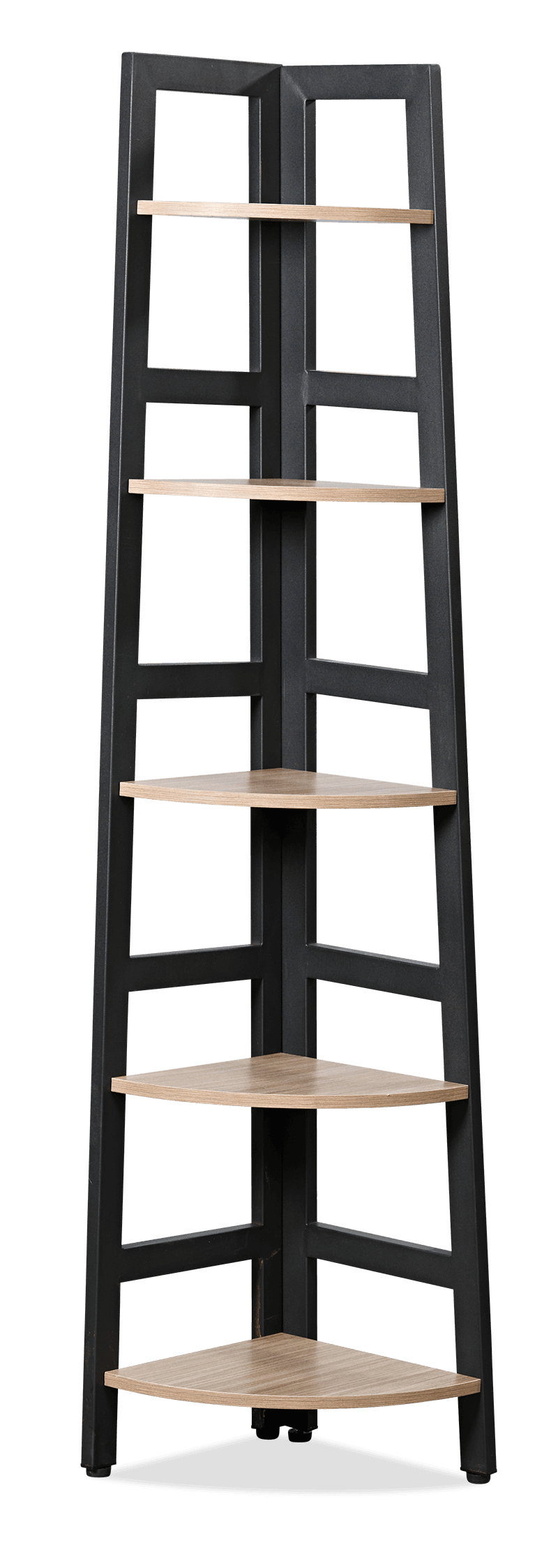 Jayda Melamine Corner Bookcase