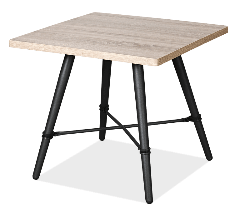 Westwood Melamine Square Lamp Table