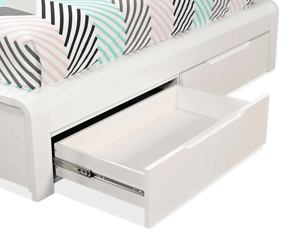 Baltimore High Gloss Queen Bed
