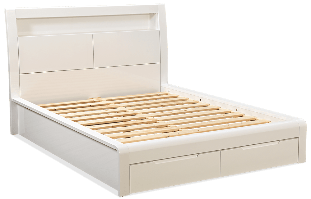 Baltimore High Gloss Queen Bed