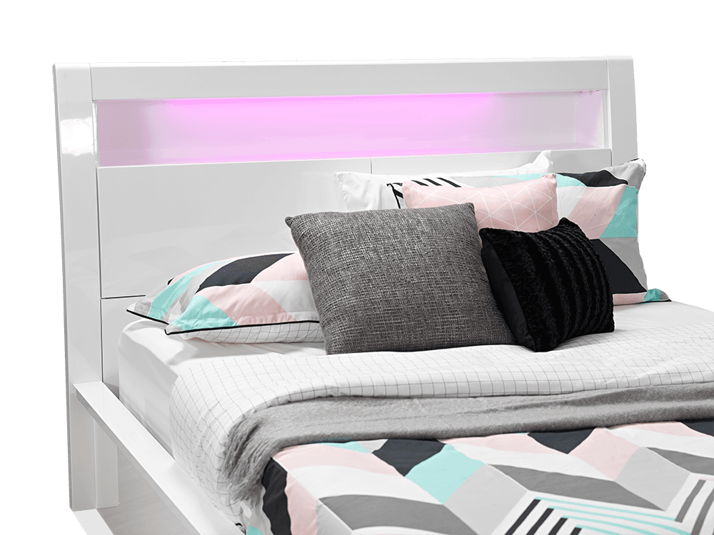 Baltimore High Gloss King Bed