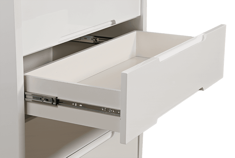 Baltimore High Gloss 5 Drawer Chest