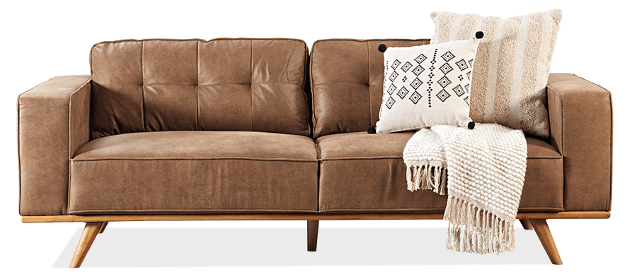 Skylar Nubuck 3 Seater Sofa