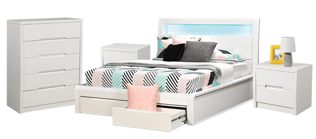 Baltimore 4 Piece Queen Bedroom Package