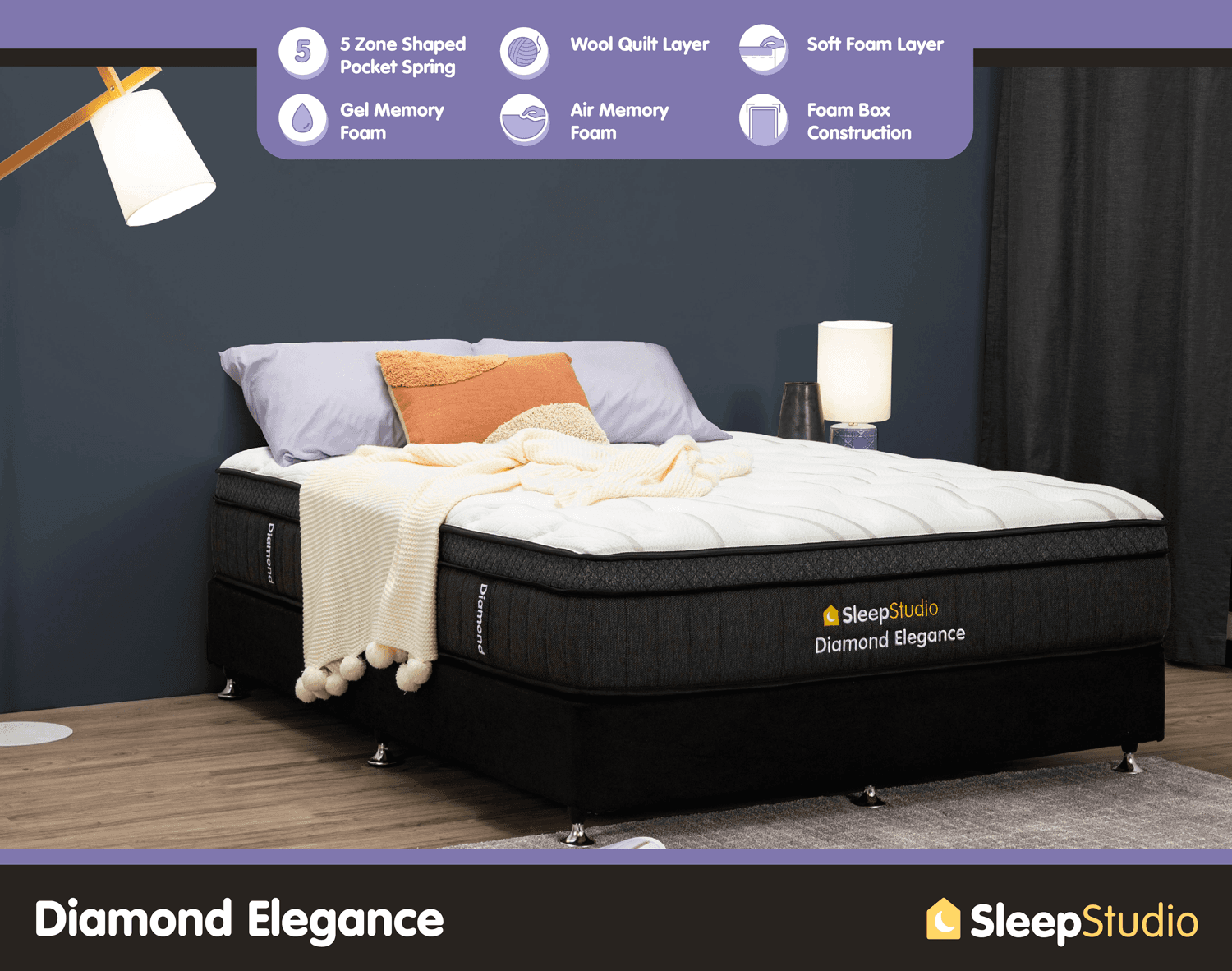 Diamond Elegance Queen Mattress
