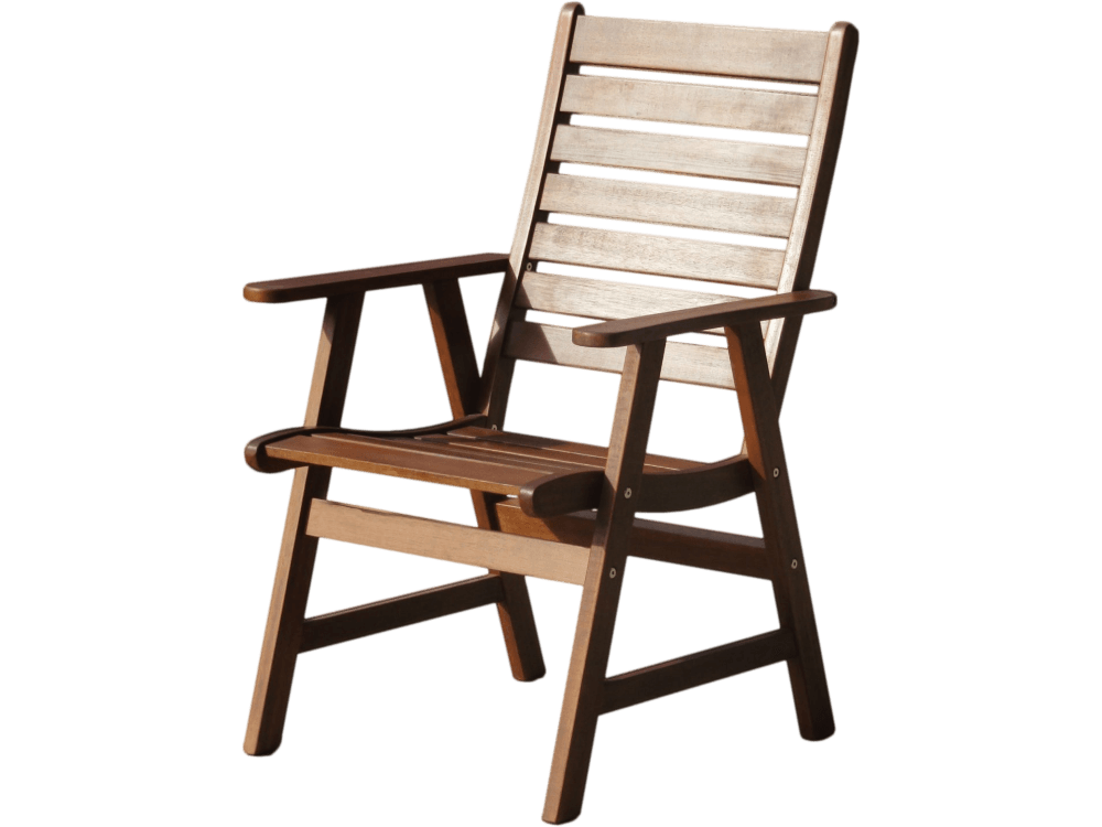 Tinaroo Eucalyptus High Back Dining Chair