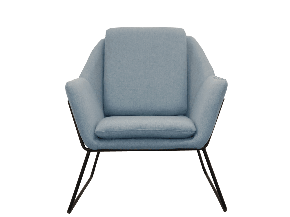 Cardinal Fabric 1 Seater Sofa