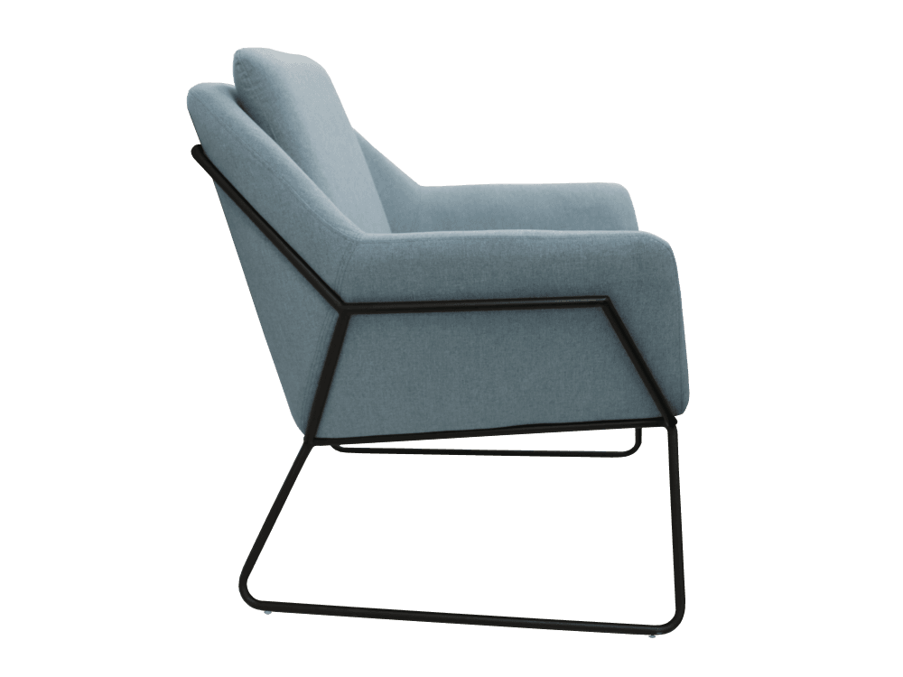 Cardinal Fabric 1 Seater Sofa