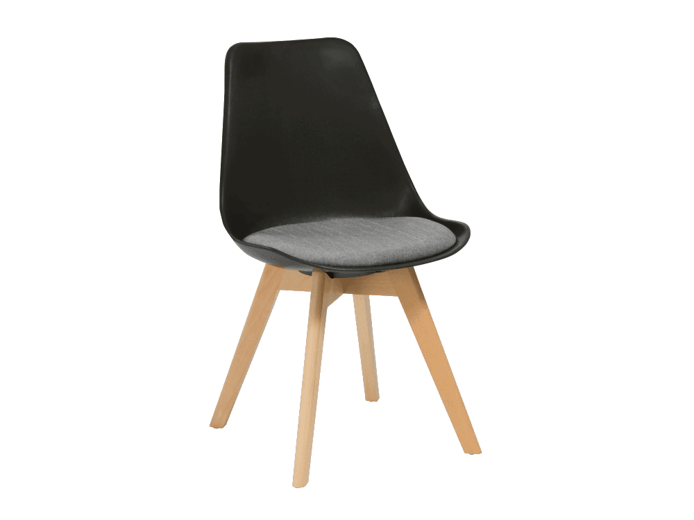 Virgo Polypropylene Chair With Oak Legs