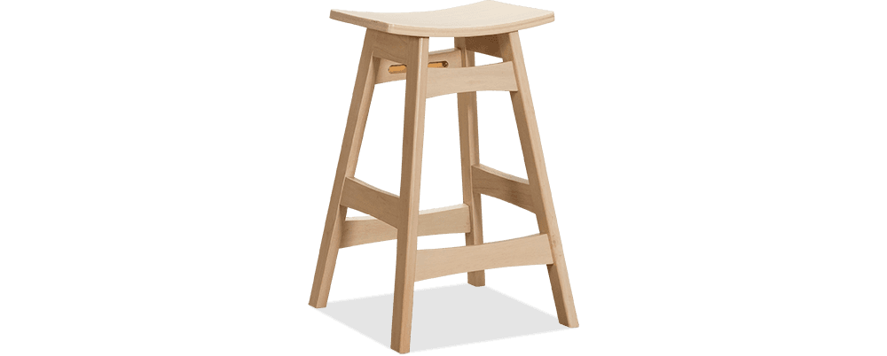 Juno Hardwood/MDF Bar Stool