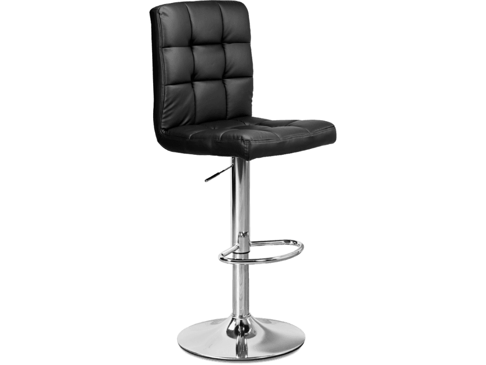 Bella Chrome/PU Bar Stool