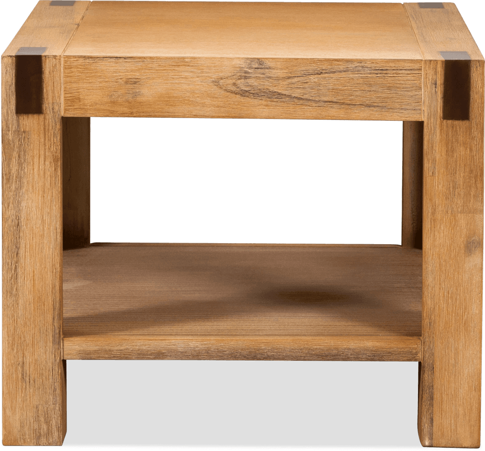 Coral Bay Acacia Square Lamp Table