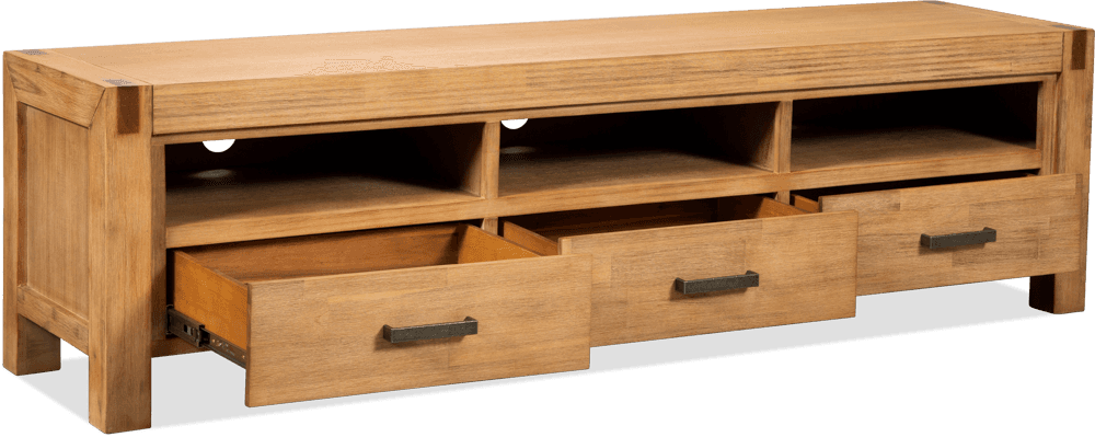 Coral Bay Acacia 3 Drawer TV/DVD Unit