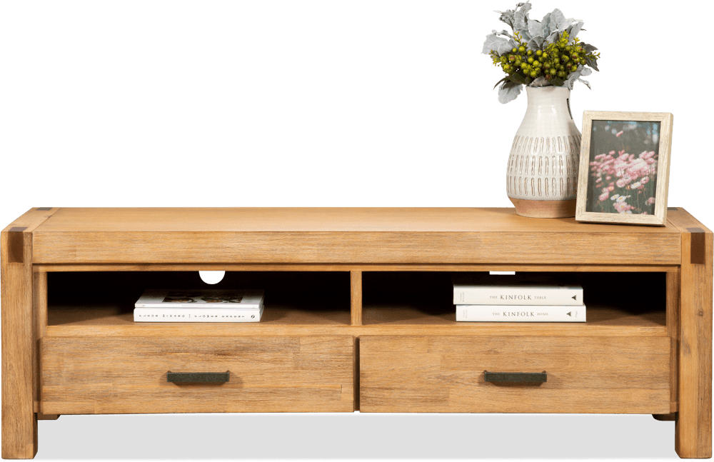 Coral Bay Acacia 2 Drawer TV/DVD Unit