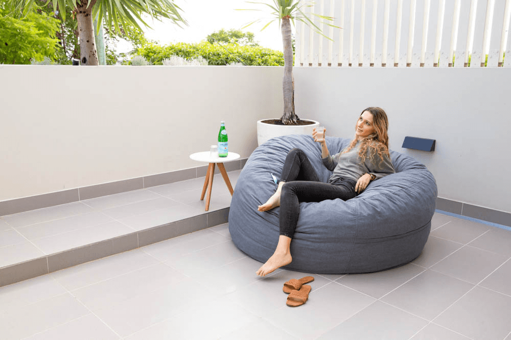 The Snug Velvet Polyester Linen Super Duper Pod