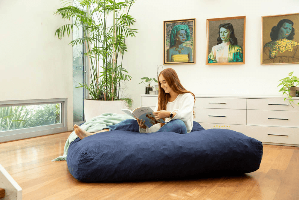 The Snug Velvet Polyester Linen Junior Pod