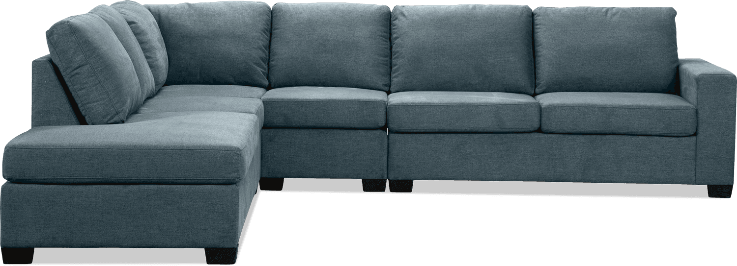 Avalon Sunlight 6 Seater Lounge With Chaise With Inbuilt Sofa bed