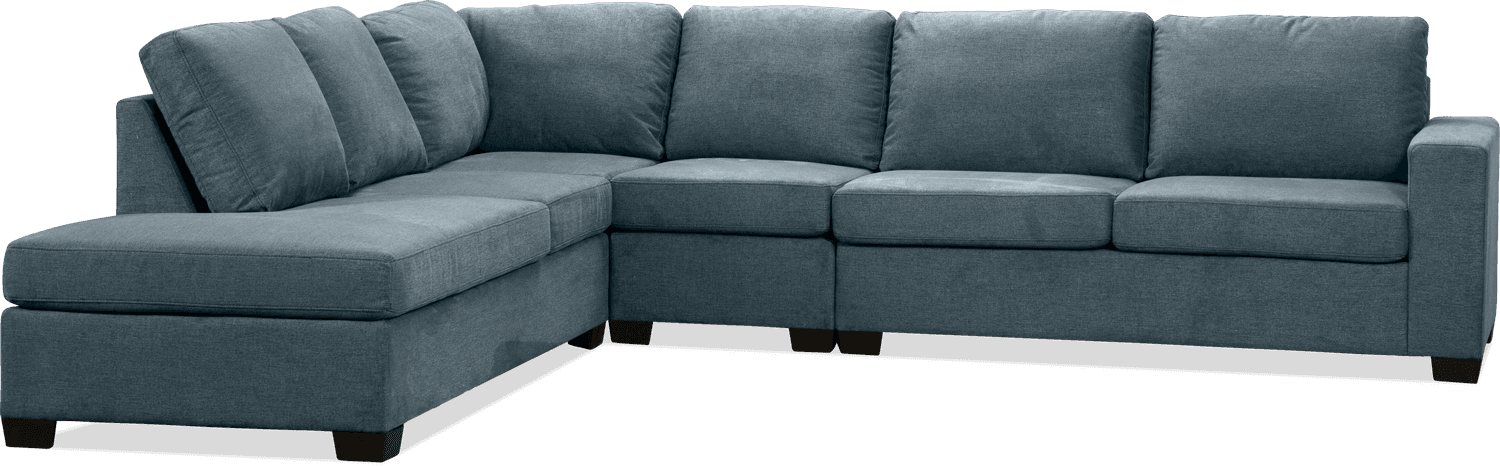 Avalon Sunlight 6 Seater Lounge With Chaise With Inbuilt Sofa bed