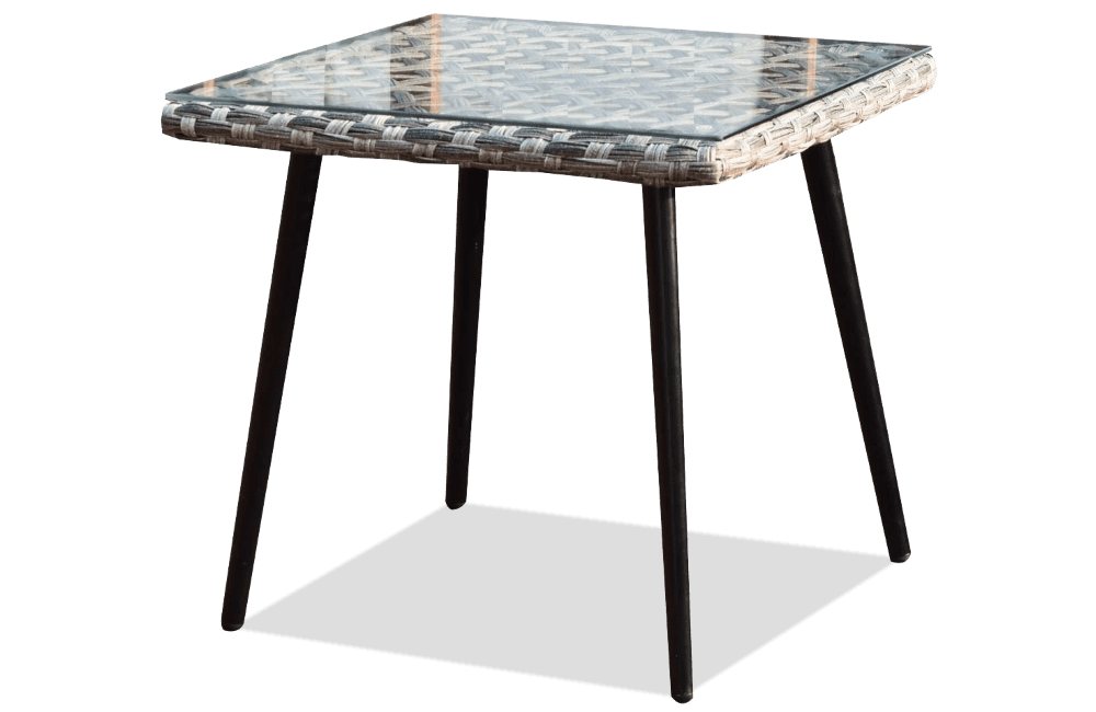 Orelia Steel/PE Wicker 3 Piece Outdoor Package