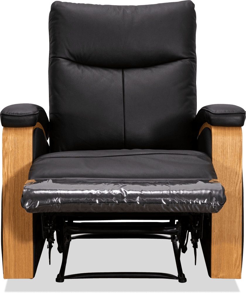 Ezra Leather PVC Recliner