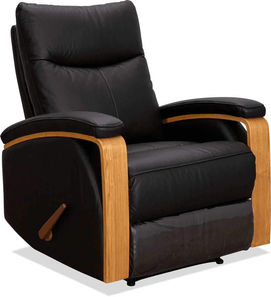 Ezra Leather PVC Recliner