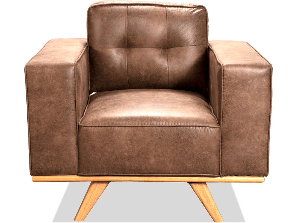 Skylar Nubuck 1 Seater Sofa