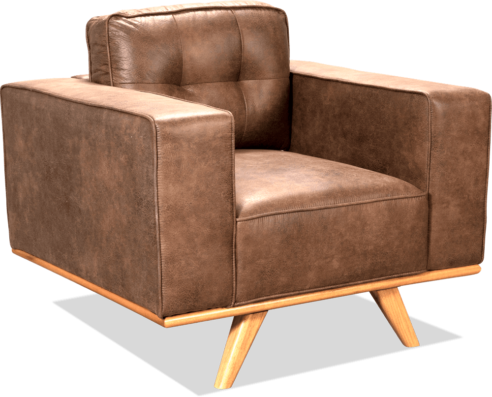 Skylar Nubuck 1 Seater Sofa