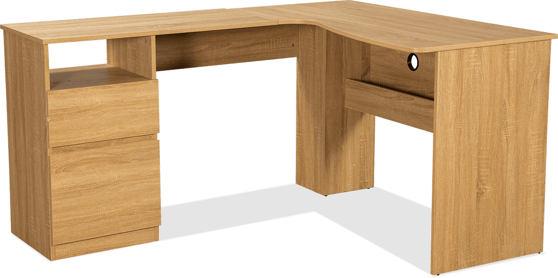Alfie Melamine Corner Desk