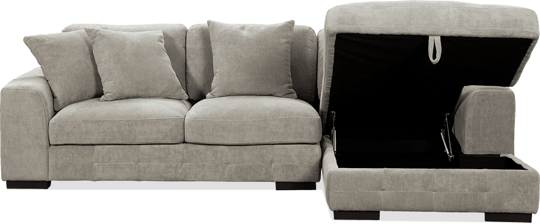Jesse Canino 3 Seater Lift up Right Hand Chaise Sofa
