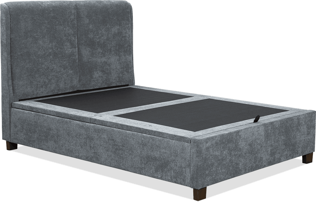 Sawyer Fabric King Storage Bed