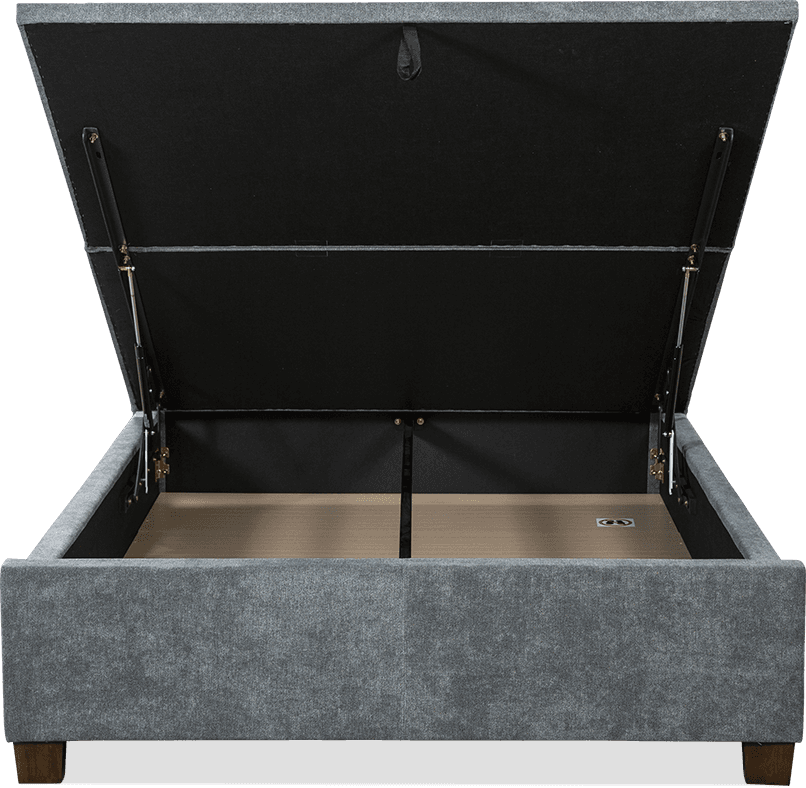 Sawyer Fabric King Storage Bed