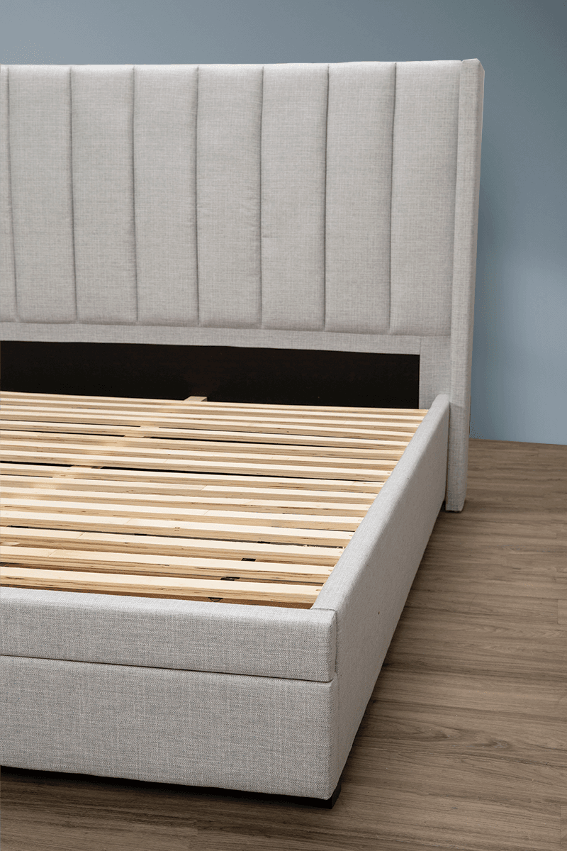 Maya Fabric King Bed