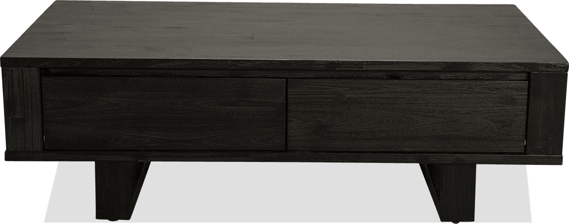 Dante Acacia Rectangle 2 Drawer Coffee Table