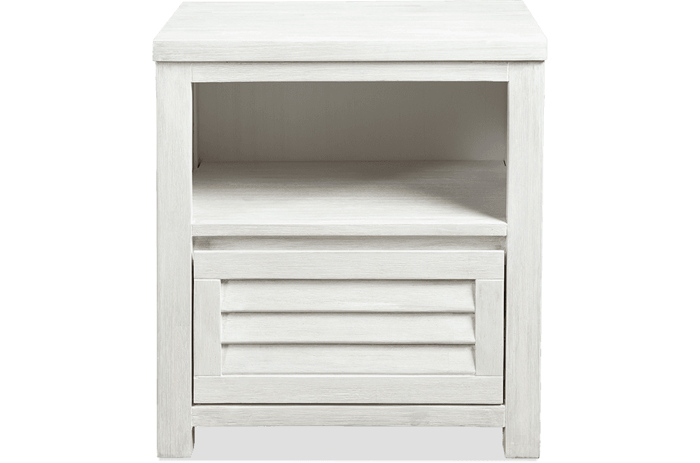 Malibu MDF/Acacia 1 Drawer Chest