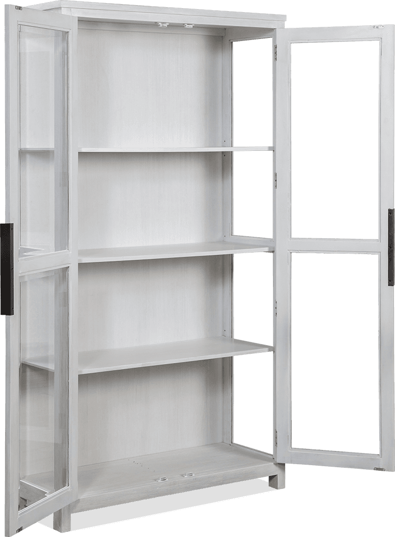 Atlas Acacia Display Cabinet