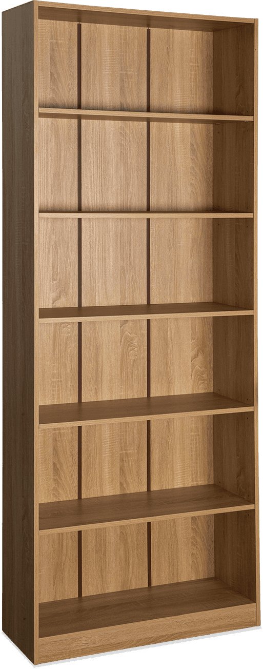 Alfie Melamine Large Bookcase