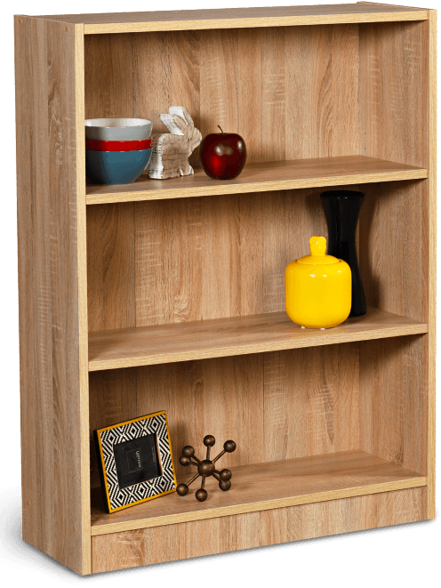 Alfie Melamine Small Bookcase