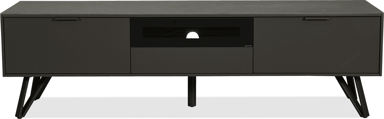 Onyx MDF/Metal TV/DVD Unit