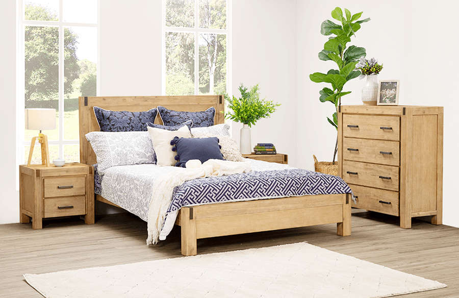 Coral Bay Acacia 4 Drawer Chest