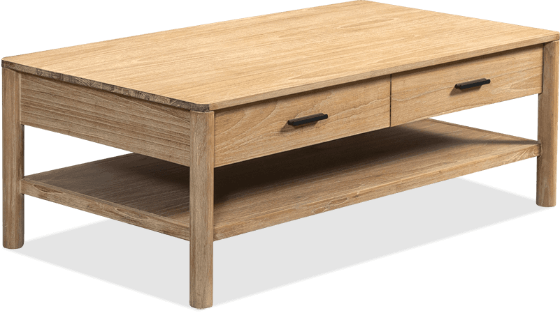 Harper Mindi Rectangle 2 Drawer Coffee Table
