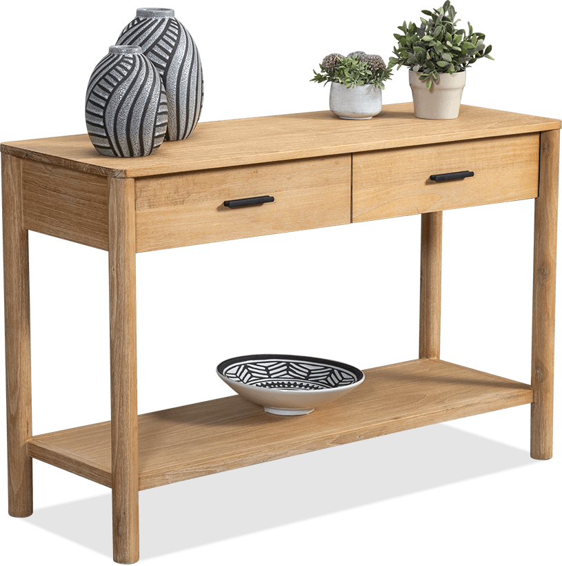 Harper Mindi 2 Drawer Console Table