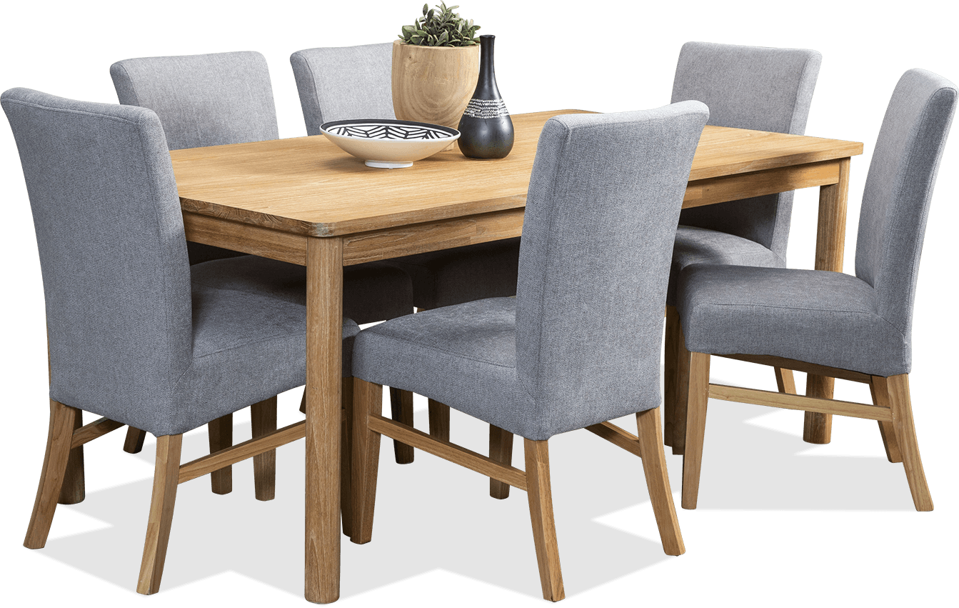 Harper 7 Piece Dining Suite With Flinders Chair