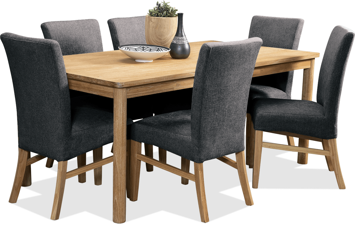 Harper 7 Piece Dining Suite With Flinders Chair