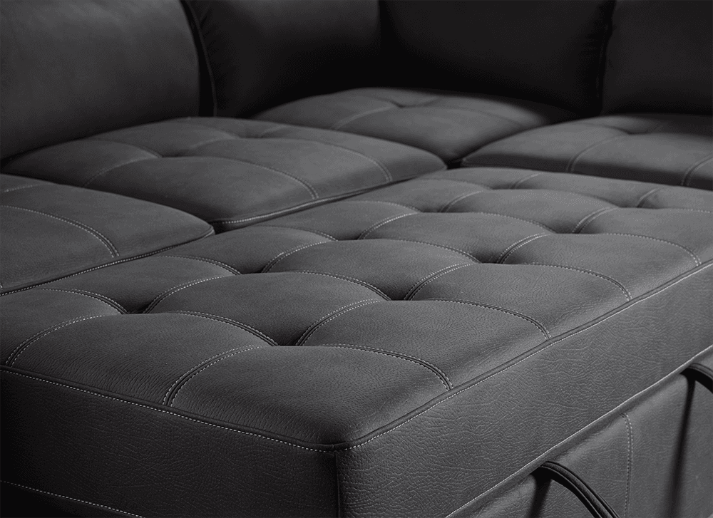 Giorgio Premium Rhino Lounge With Inbuilt Sofa bed